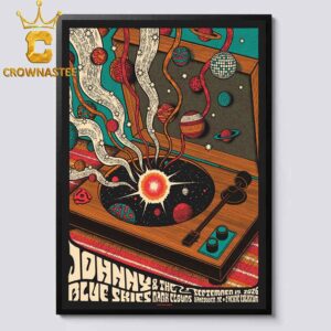 Sturgill Simpson aka Johnny Blue Skies Pacific Coliseum 2026 Tour Vancouver BC September 19th Home Decor Poster Canvas