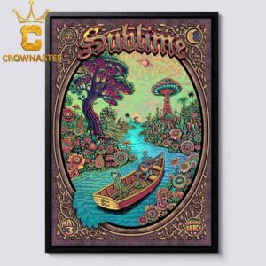 Sublime  BeachLife Festival 2025 Tour Redondo Beach California May 3rd Home Decor Poster Canvas