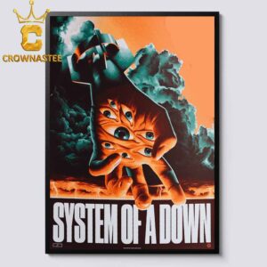 System Of A Down Olympiastadion 2026 Tour Berlin Germany July 8th Home Decor Poster Canvas