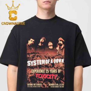 System Of A Down Toxicity Los Angeles CA 2026 October 13th 18th Beyond The Street Unisex T-Shirt
