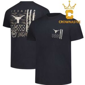 Texas Longhorns OHT Camo Overlay Two Sided T-Shirt