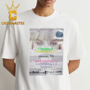 The 2026 Tour Calender Kim Petras De Tour Chicago Washington Queens Los Angeles Unisex T-Shirt