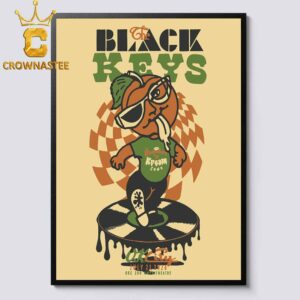 The Black Keys Oklahoma City Zoo Amphitheatre 2026 Tour Oklahoma City July 21st Home Decor Poster Canvas