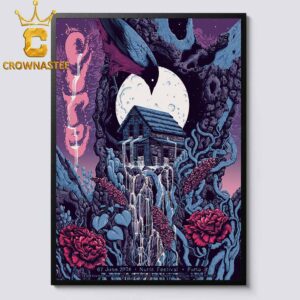 The Cure North Festival 2026 Tour Porto June 7th Home Decor Poster Canvas