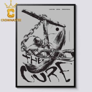 The Cure Opener Festival 2026 Tour July 3rd Home Decor Poster Canvas