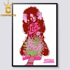 The Cure Pinkpop Festival 2026 Tour Landgraaf Netherlands June 20th Home Decor Poster Canvas