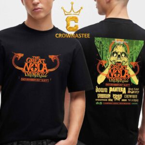 The Great NOLA Trendkill Fest 2026 Pantera Lakefront Arena New Orleans October 20th 21st Two Sided T-Shirt