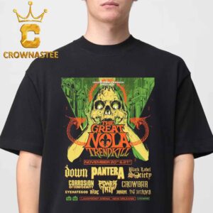 The Great NOLA Trendkill Fest 2026 Pantera Lakefront Arena New Orleans October 20th 21st Unisex T-Shirt