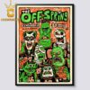 The Offspring Kleine Olympiahalle 2025 Tour Munich Germany October 30th Home Decor Poster Canvas