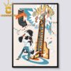 The Who United Center 2025 Tour Chicago IL September 7th 9th Home Decor Poster Canvas