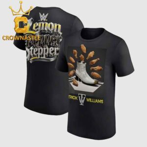 Trick Williams WWE 2026 Lemon Pepper Steppers Two Sided T-Shirt