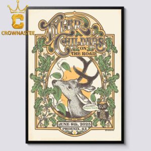 Tyler Childers Talking Stick Resort Amphitheatre 2025 Tour Phoenix AZ June 8th Home Decor Poster Canvas