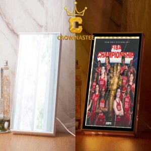 USA Team FIBA World Cup 2026 Champions Poster Mirror Night Light