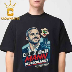 Ulrich Siegmund Gefahrlichster Mann Deutschlands AfD Unisex T-Shirt