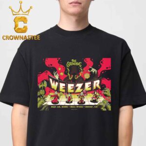 Weezer Ball Arena 2026 Tour Denver CO September 16th Unisex T-Shirt
