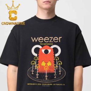 Weezer Chase Center 2026 Tour San Francisco CA September 9th Unisex T-Shirt