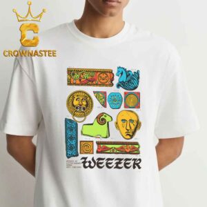 Weezer Little Caesars Arena 2026 Tour Detroit MI September 23rd Unisex T-Shirt