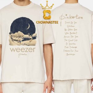 Weezer Pinkerton Starry Two Sided T-Shirt
