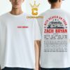 Zach Bryan 2026 Tour With Heaven On Top Two Sided Hoodie Zach Bryan 2026 Tour With Heaven On Top Two Sided Hoodie