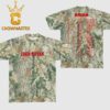 Zach Bryan With Heaven On Top 2026 Tour Dates Camo Real Tree All Over Print Hoodie