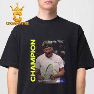 Alejandro Davidovich Fokina Champion 2026 Rolex Shanghai Master ATP Unisex T-Shirt