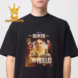 Alexia Putellas Women’s Ballon d’Or Winner 2026 Unisex T-Shirt