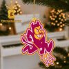 Arizona State Sun Devils Logo Christmas Tree Decor Ornament Arizona State Sun Devils Logo Christmas Tree Decor Ornament