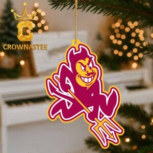 Arizona State Sun Devils Logo Christmas Ornament