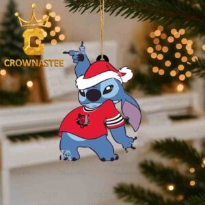 Arkansas State Red Wolves Disney Lilo Annd Stitch Christmas Tree Decor Ornament