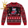 Arkansas State Red Wolves Peanuts Snoopy Football Christmas Ugly Sweater