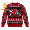 Arkansas State Red Wolves Snoopy Sport Christmas Ugly Sweater Arkansas State Red Wolves Snoopy Sport Christmas Ugly Sweater