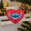 Arkansas State Red Wolves Sully And Mike Football Christmas Tree Decor Ornament
