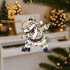 Army Black Knights Daisy Duck Christmas Ornament