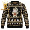 Army Black Knights Gnomes Helmet Christmas Ugly Sweater