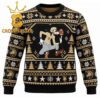 Army Black Knights Goofy Player Christmas Ugly Sweater Army Black Knights Goofy Player Christmas Ugly Sweater