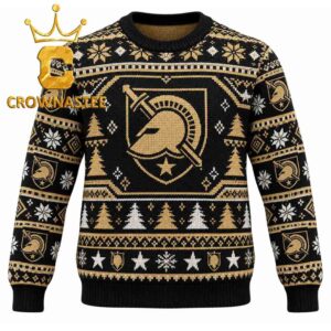 Army Black Knights Logo Christmas Ugly Sweater