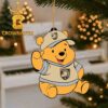 Army Black Knights Santa Claus Angry Christmas Tree Decor Ornament