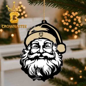 Army Black Knights Santa Claus Christmas Christmas Tree Decor Ornament