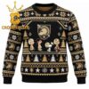 Army Black Knights Santa Claus Head Christmas Ugly Sweater Army Black Knights Santa Claus Head Christmas Ugly Sweater