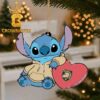 Army Black Knights Stitch Christmas Tree Decor Ornament Army Black Knights Stitch Christmas Tree Decor Ornament