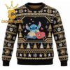 Army Black Knights Stitch Christmas Ugly Sweater Army Black Knights Stitch Christmas Ugly Sweater