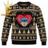 Army Black Knights Sully And Mike Monsters Christmas Ugly Sweater