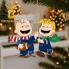 Auburn Tigers Dabbing Santa Claus Christmas Tree Decor Ornament