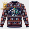 Auburn Tigers Santa Claus Christmas Head Christmas Ugly Sweater