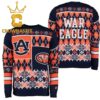 Auburn Tigers Winnie the Pooh & Piglet Football Christmas Ugly Sweater