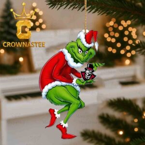 Austin Peay Governors Grinch Stole Logo Christmas Ornament