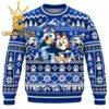 BYU Cougars Bluey Christmas Ugly Sweater