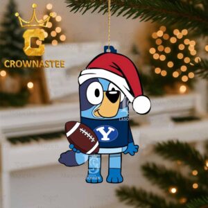 BYU Cougars Bluey Christmas Ornament