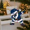BYU Cougars Donal Duck Christmas Tree Decor Ornament