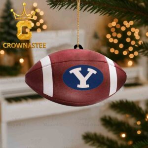 BYU Cougars Football Logo Christmas Tree Decor Ornament